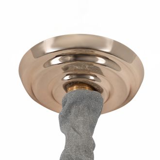 Подвесная люстра Citilux Dryad CL305160, 14×E14 по 60 Вт, золотой/белый