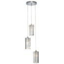 Каскадная люстра Citilux Jane CL306031, 3×E14 по 60 Вт, хром/прозрачный Каскадная люстра Citilux Jane CL306031, 3×E14 по 60 Вт, хром/прозрачный