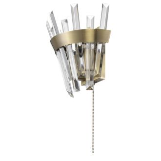 Бра Citilux Вестерос CL307313, 2×E14 по 60 Вт, бронзовый/прозрачный