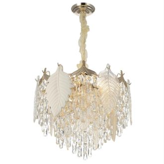 Каскадная люстра Citilux Darby CL309252, 10×E14 по 40 Вт, золотой