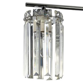 Накладная люстра Citilux Axis CL313281, 8×E14 по 60 Вт, хром/прозрачный