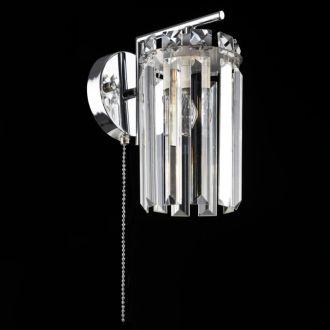 Бра Citilux Axis CL313411, E14, 60 Вт, хром/прозрачный, классический стиль