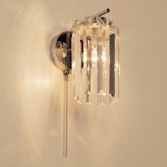 Бра Citilux Axis CL313411, E14, 60 Вт, хром/прозрачный, классический стиль