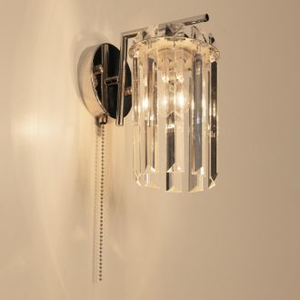 Бра Citilux Axis CL313411, E14, 60 Вт, хром/прозрачный, классический стиль