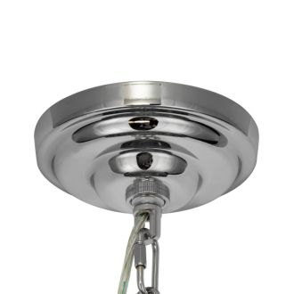 Подвесная люстра Citilux Sagrada CL317281, 18×E14 по 60 Вт, хром/прозрачный
