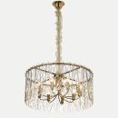 Подвесная люстра Citilux Talla CL318292, 9×E14 по 60 Вт, золотой/прозрачный Подвесная люстра Citilux Talla CL318292, 9×E14 по 60 Вт, золотой/прозрачный