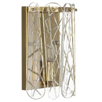 Бра Citilux Talla CL318412, E14, 60 Вт, золотой/прозрачный, арт-деко стиль