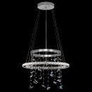 Каскадная люстра Citilux Etera CL322060, LED 43 Вт, хром/прозрачный