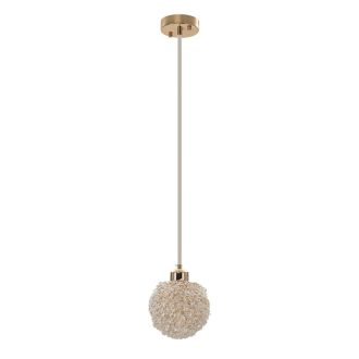 Подвесной светильник Citilux Cloudy CL323012, E27, 40 Вт, золотой/прозрачный