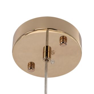 Подвесной светильник Citilux Cloudy CL323012, E27, 40 Вт, золотой/прозрачный