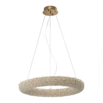 Подвесной светильник Citilux Cloudy CL323162, LED 55 Вт, золотой