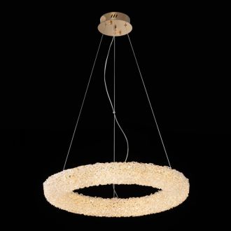 Подвесной светильник Citilux Cloudy CL323162, LED 55 Вт, золотой
