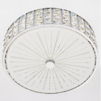 Накладная люстра Citilux Портал CL32413G1, LED 48 Вт, хром/прозрачный