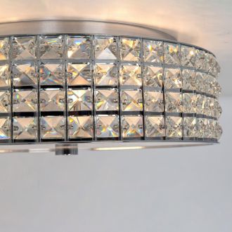 Накладной светильник Citilux Портал CL324151, 5×E14 по 60 Вт, хром/белый