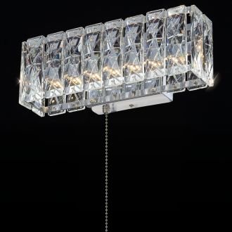 Бра Citilux Palant CL325312, LED 6 Вт, хром/прозрачный, классический стиль