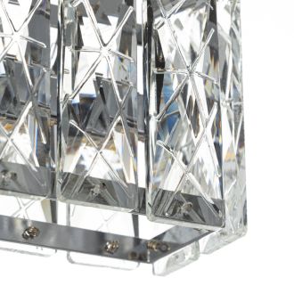 Бра Citilux Palant CL325312, LED 6 Вт, хром/прозрачный, классический стиль