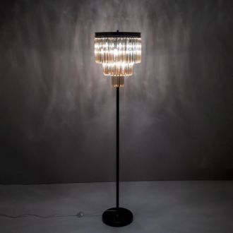 Торшер Citilux Мартин CL332992, 9×E14 по 60 Вт, коричневый/бежевый