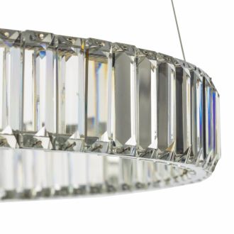 Подвесная люстра Citilux Чезаре CL338161, LED 50 Вт, хром, современный стиль
