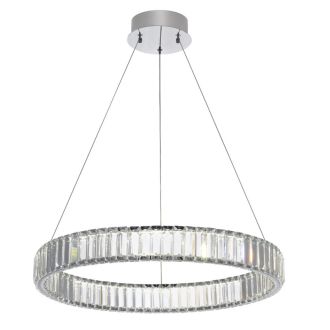 Подвесная люстра Citilux Чезаре CL338161, LED 50 Вт, хром, современный стиль