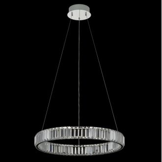 Подвесная люстра Citilux Чезаре CL338161, LED 50 Вт, хром, современный стиль