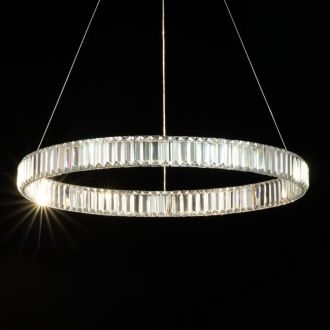 Подвесная люстра Citilux Чезаре CL338181, LED 70 Вт, хром, современный стиль