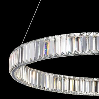 Подвесная люстра Citilux Чезаре CL338181, LED 70 Вт, хром, современный стиль