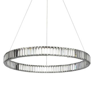 Подвесная люстра Citilux Чезаре CL338181, LED 70 Вт, хром, современный стиль