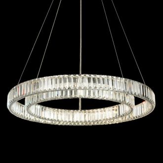 Подвесная люстра Citilux Чезаре CL338281, LED 110 Вт, хром, современный стиль