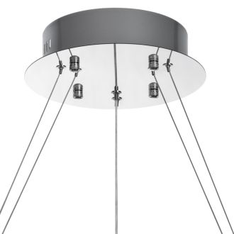 Подвесная люстра Citilux Чезаре CL338281, LED 110 Вт, хром, современный стиль