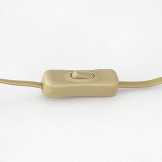 Настольная лампа Citilux Краков CL401813, E27, 75 Вт, золотой/белый