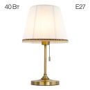 Настольная лампа Citilux Линц CL402730, E27, 40 Вт, бронзовый/белый Настольная лампа Citilux Линц CL402730, E27, 40 Вт, бронзовый/белый