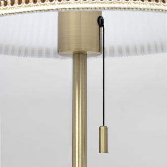 Настольная лампа Citilux Линц CL402730, E27, 40 Вт, бронзовый/белый