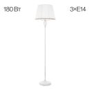 Торшер Citilux Вена CL402920, 3×E14 по 60 Вт, белый, классический стиль Торшер Citilux Вена CL402920, 3×E14 по 60 Вт, белый, классический стиль
