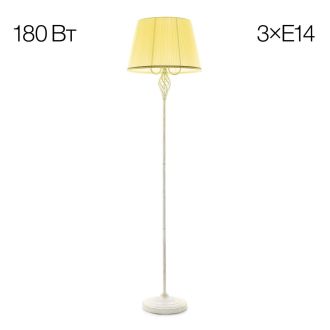 Торшер Citilux Вена CL402923, 3×E14 по 60 Вт, белый/кремовый