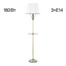 Торшер Citilux Вена CL402930T, 3×E14 по 60 Вт, бронзовый/белый Торшер Citilux Вена CL402930T, 3×E14 по 60 Вт, бронзовый/белый