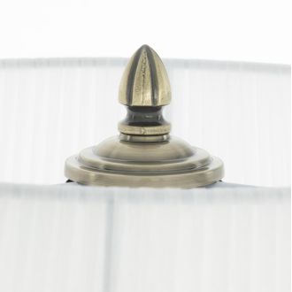 Торшер Citilux Вена CL402930, 3×E14 по 60 Вт, бронзовый/белый