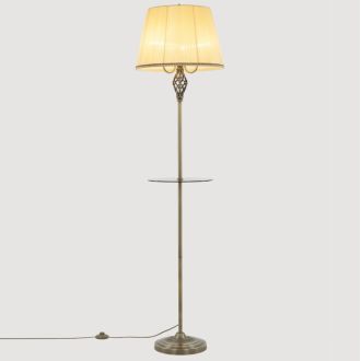 Торшер Citilux Вена CL402933T, 3×E14 по 60 Вт, бронзовый/кремовый
