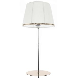 Торшер Citilux Линц CL402970T, E27, 75 Вт, хром/белый, классический стиль