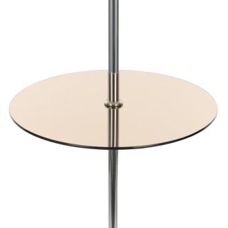 Торшер Citilux Линц CL402970T, E27, 75 Вт, хром/белый, классический стиль