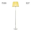 Торшер Citilux Линц CL402973, E27, 75 Вт, хром/золотой, современный стиль Торшер Citilux Линц CL402973, E27, 75 Вт, хром/золотой, современный стиль