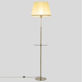 Торшер Citilux Линц CL402983T, E27, 75 Вт, бронзовый/кремовый