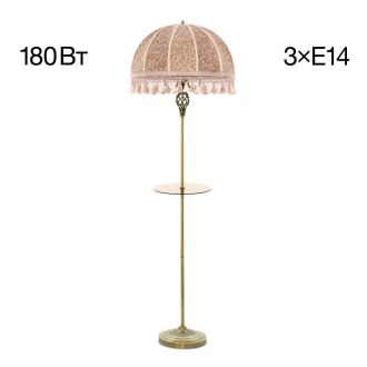 Торшер Citilux Базель CL407935T, 3×E14 по 60 Вт, бронзовый/коричневый