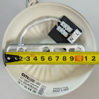 Подвесной светильник Citilux Латур CL413210, E27, 75 Вт, белый