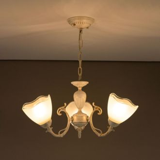 Подвесная люстра Citilux Латур CL413230, 3×E27 по 75 Вт, белый