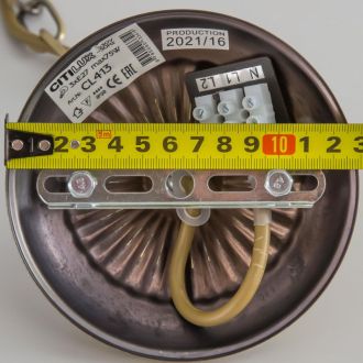 Подвесная люстра Citilux Латур CL413271, 7×E27 по 75 Вт, бронзовый/белый