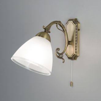Бра Citilux Латур CL413411, E27, 75 Вт, бронзовый/белый, классический стиль