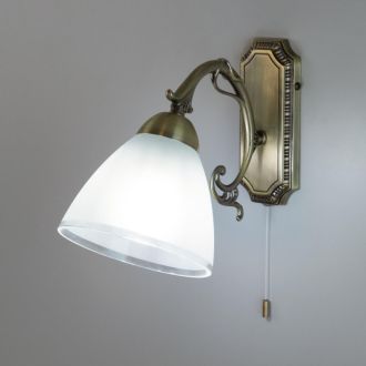 Бра Citilux Латур CL413411, E27, 75 Вт, бронзовый/белый, классический стиль
