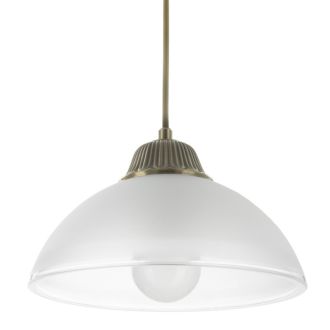 Подвесной светильник Citilux Франческа CL417013, E27, 75 Вт, бронзовый/белый