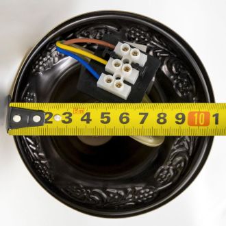 Подвесная люстра Citilux Каир CL419263, 7×E27 по 75 Вт, бронзовый/бежевый