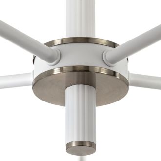 Люстра на штанге Citilux Alton CL421252, 5×E27 по 75 Вт, белый